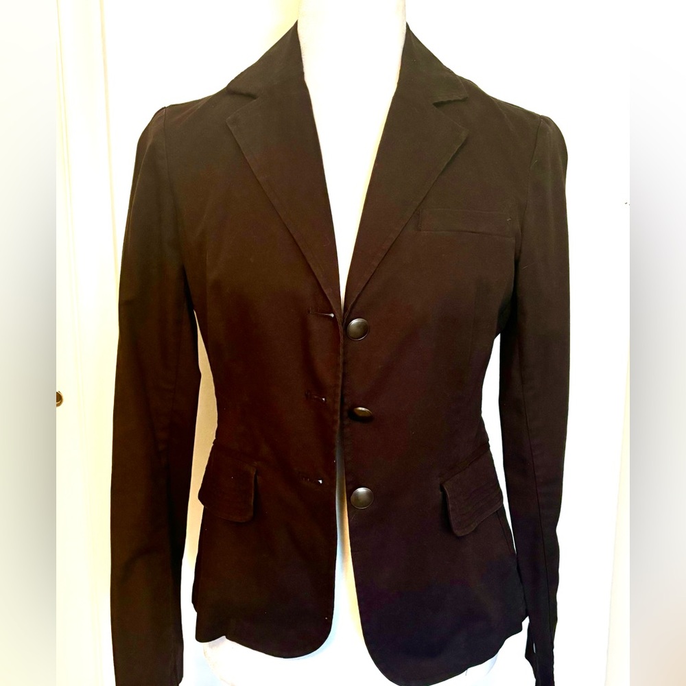 Black Button Down Jacket/Blazer